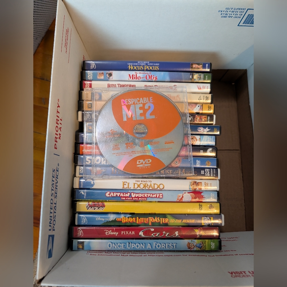dvd lot. kids dvds